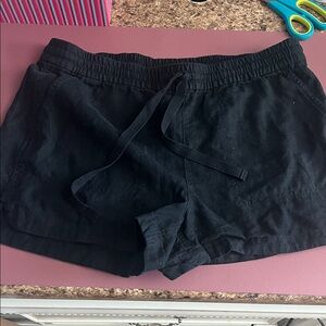 💁‍♀️WOMENS J. Crew Black Drawstring Athletic Shorts